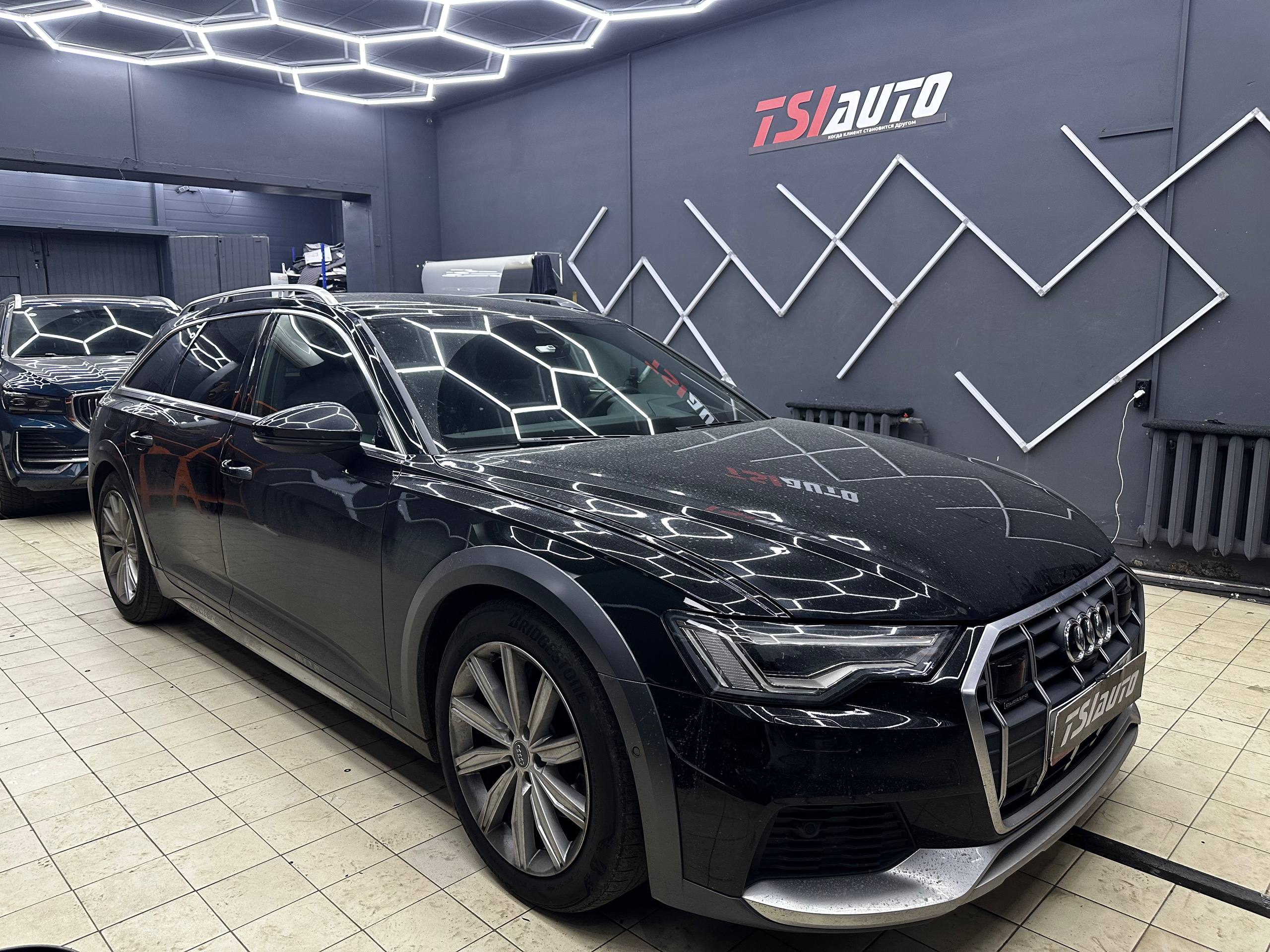 Шумоизоляция Audi A6 C8 в Алматы - пакет Элит