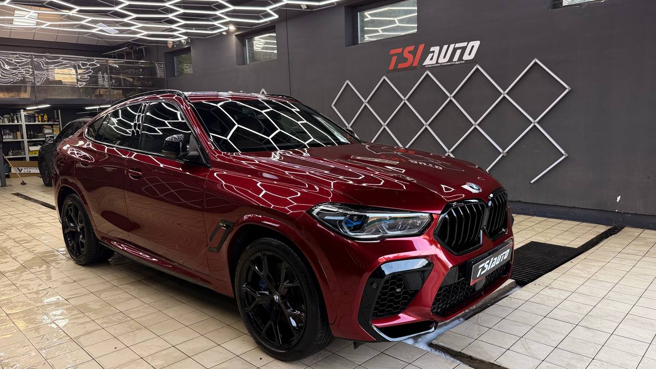 Оклейка защитной пленкой кузова BMW X6 фото и цены