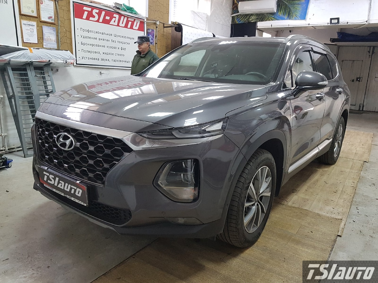 Правильная шумоизоляция Huyndai Santa FE в Алматы