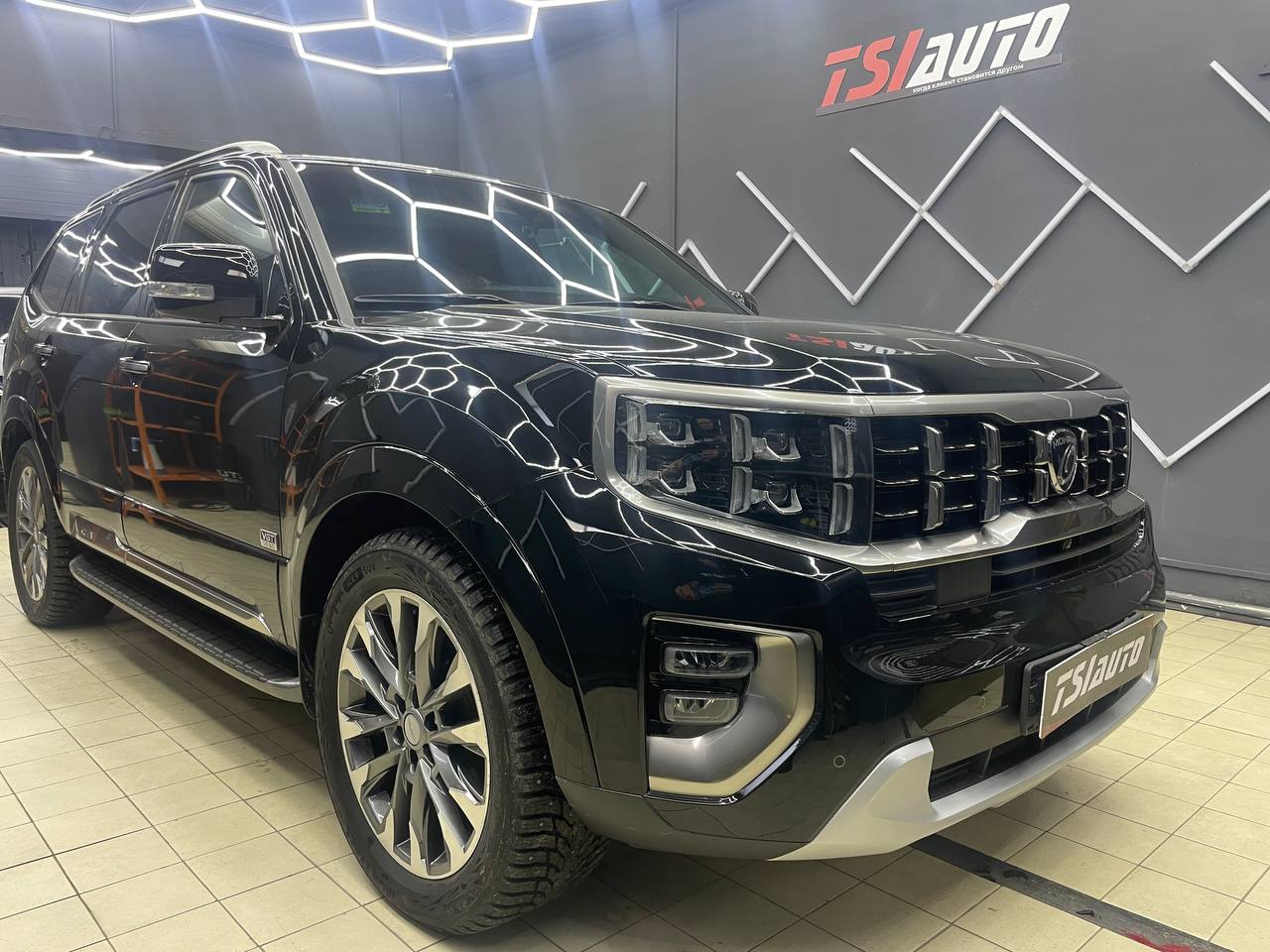 Kia Mohave шумоизоляция в Алматы - пакет Элит