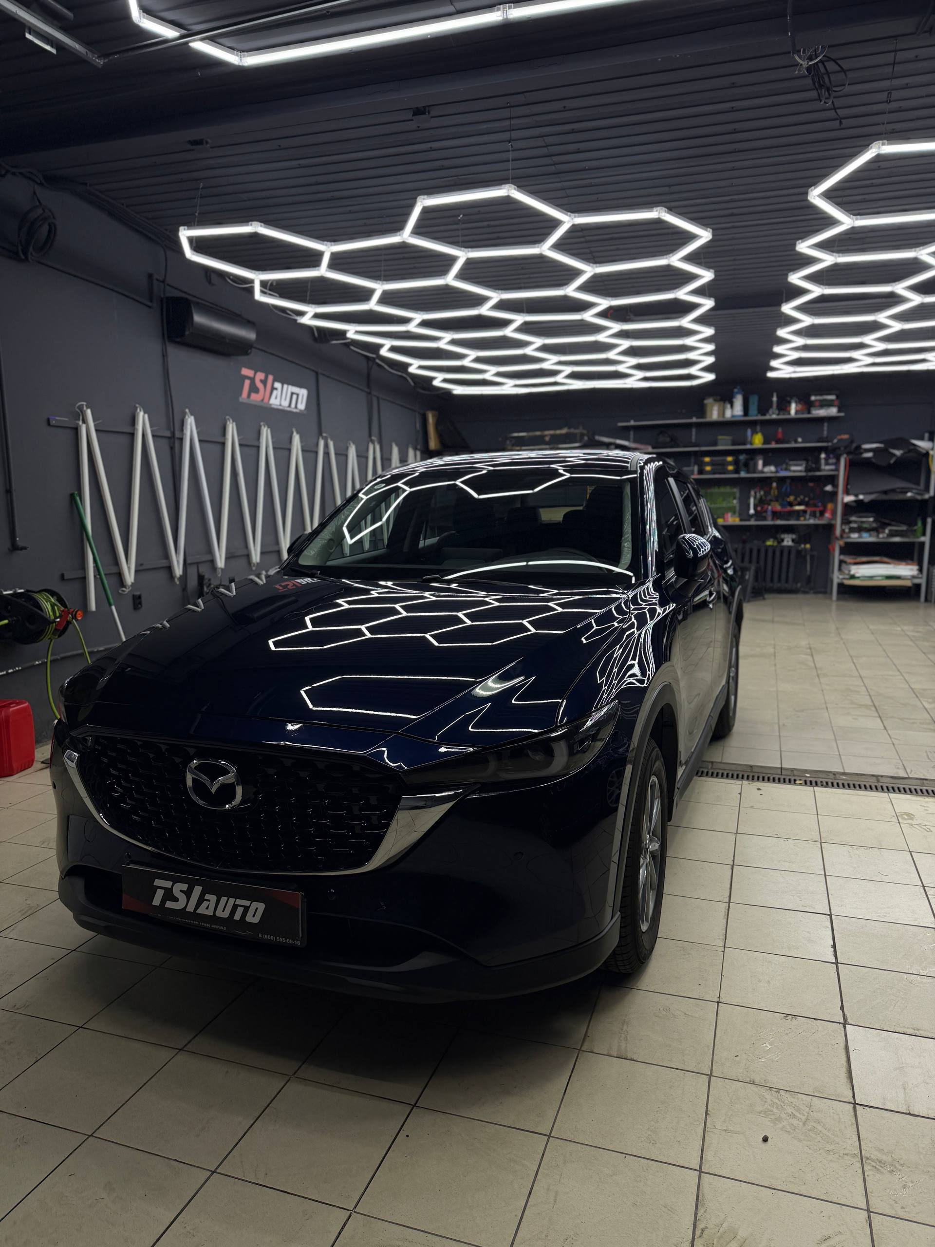 Полная оклейка пленкой Mazda CX-5 в Алматы