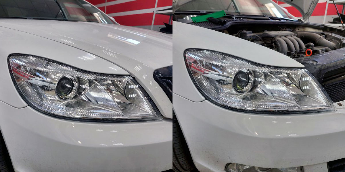 Бронрирование фар Skoda Octavia A5 в Алматы