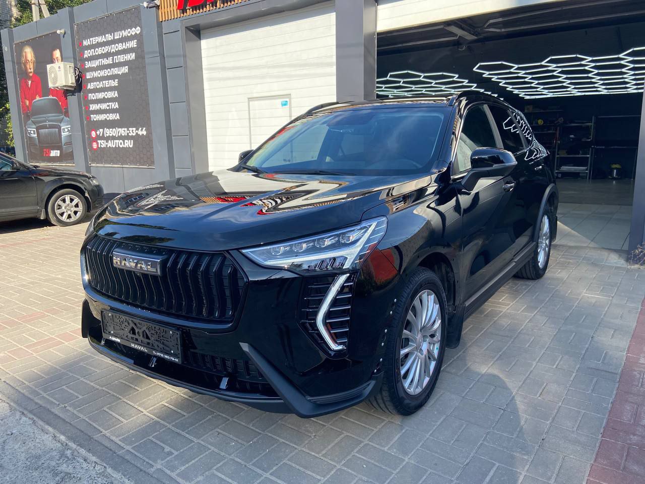 Haval Jolion полировка и нанесение керамики в Алматы