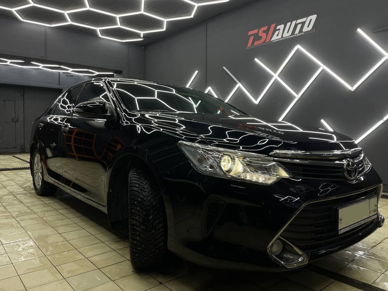 Шумоизоляция арок Toyota Camry V55 в Алматы