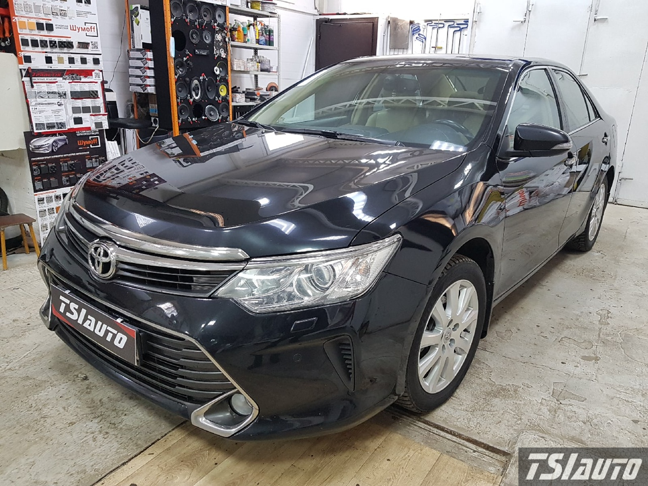 Правильная шумоизоляция Toyota Camry V50 / V55 в Алматы