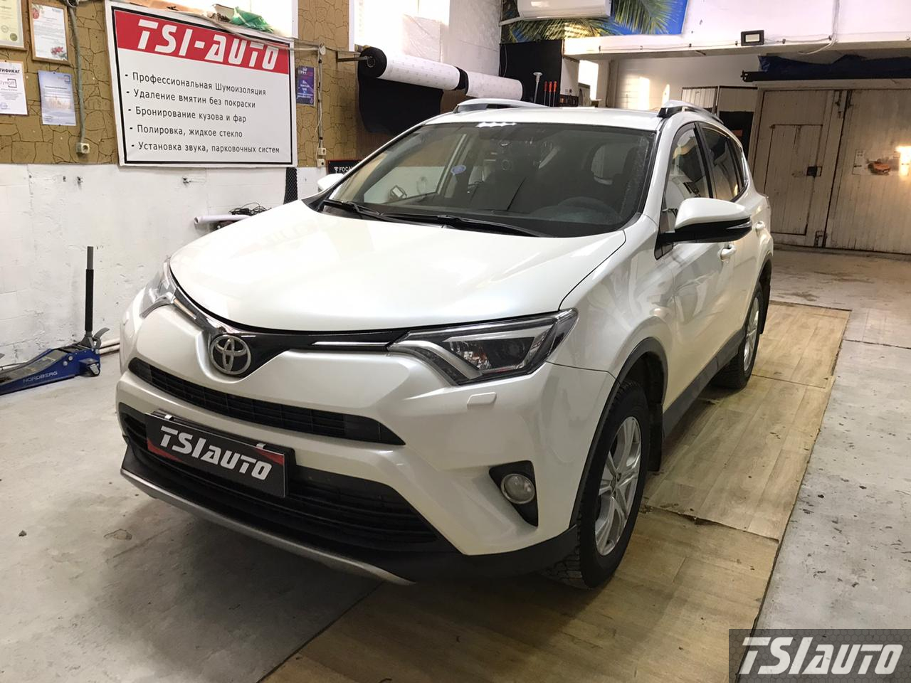 Правильная шумоизоляция Toyota RAV 4 (IV) в Алматы
